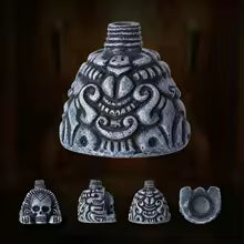 Silbato Azteca de la Muerte 🔥 – El Sonido Ancestral de los Guerreros